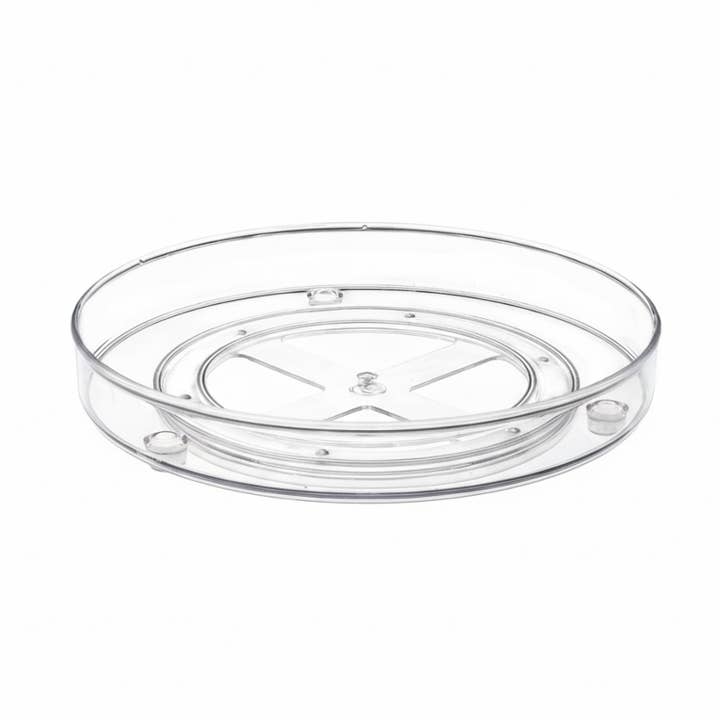 Clear Rotating Lazy Susan Organizer – 10.5" for wholesale by The Organizing Warehouse