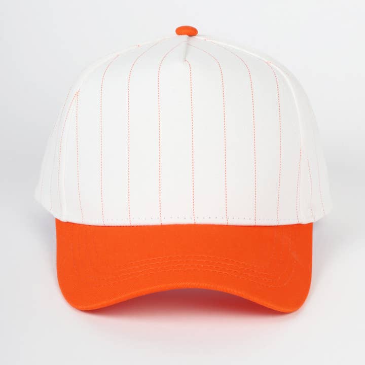 David And Young - Wholesale Baseball Cap - Unisex - Pinstripe Two-Tone Baseball Cap12