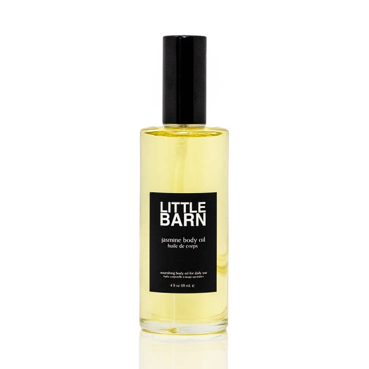 Jasmine Body Oil for wholesale by Little Barn Apothecary