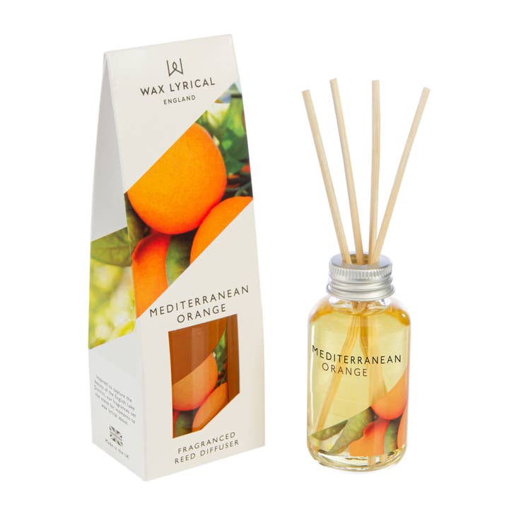 Wax Lyrical Mediterranean Orange 40ml Reed Diffuser for wholesale by Wax Lyrical UK