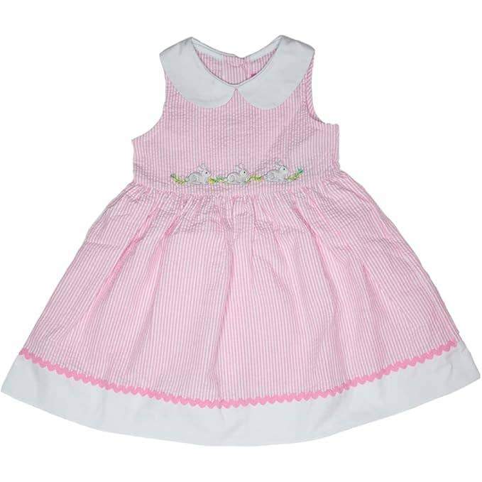 Good Lad 4/6X Girls Pink Easter Dress for wholesale by Good Lad Apparel