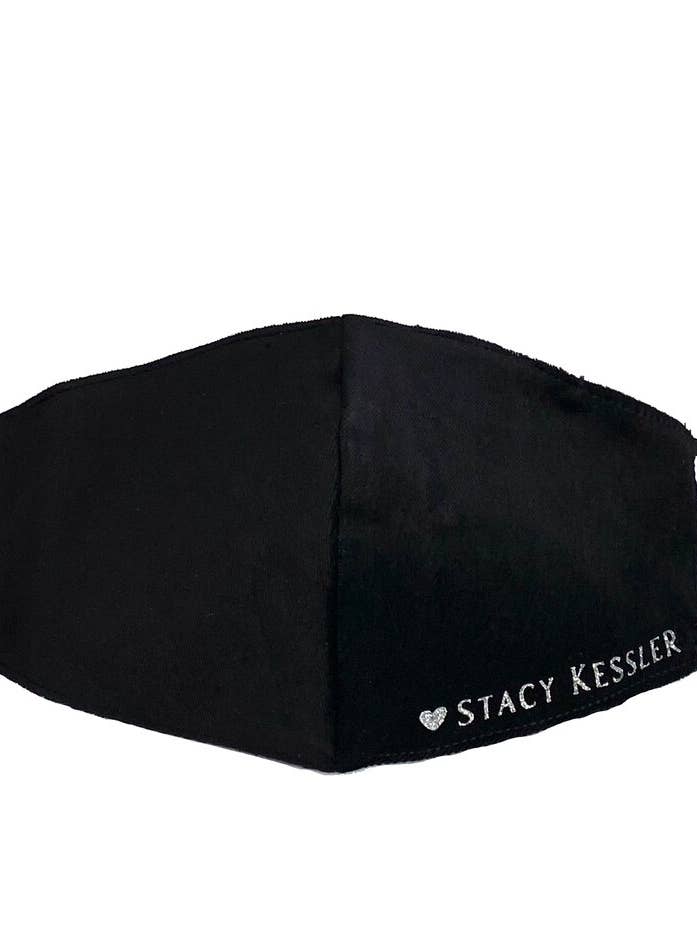Black Velvet Mask for wholesale by Stacy Kessler Accessories