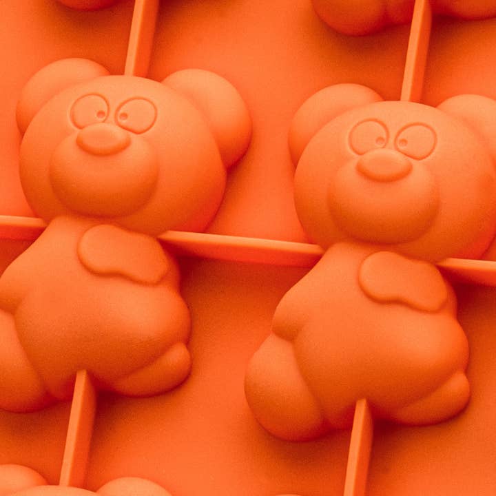 Mobi - Wholesale Chocolate/Candy Mold - 12 Bear Butt Bites, Silicone Mold1