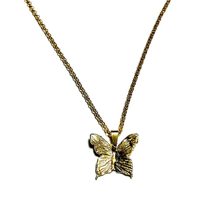 Brilliant Butterfly Necklace for wholesale by Meta Bird