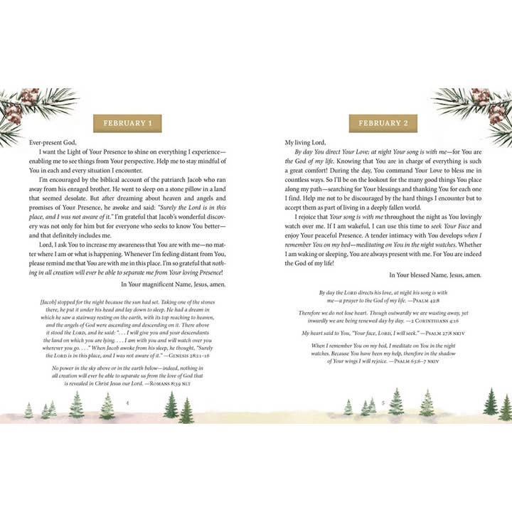 HarperCollins Christian Publishing - Wholesale Religion - Jesus Listens for Every Season :A 365-Day Illustrated Prayer2