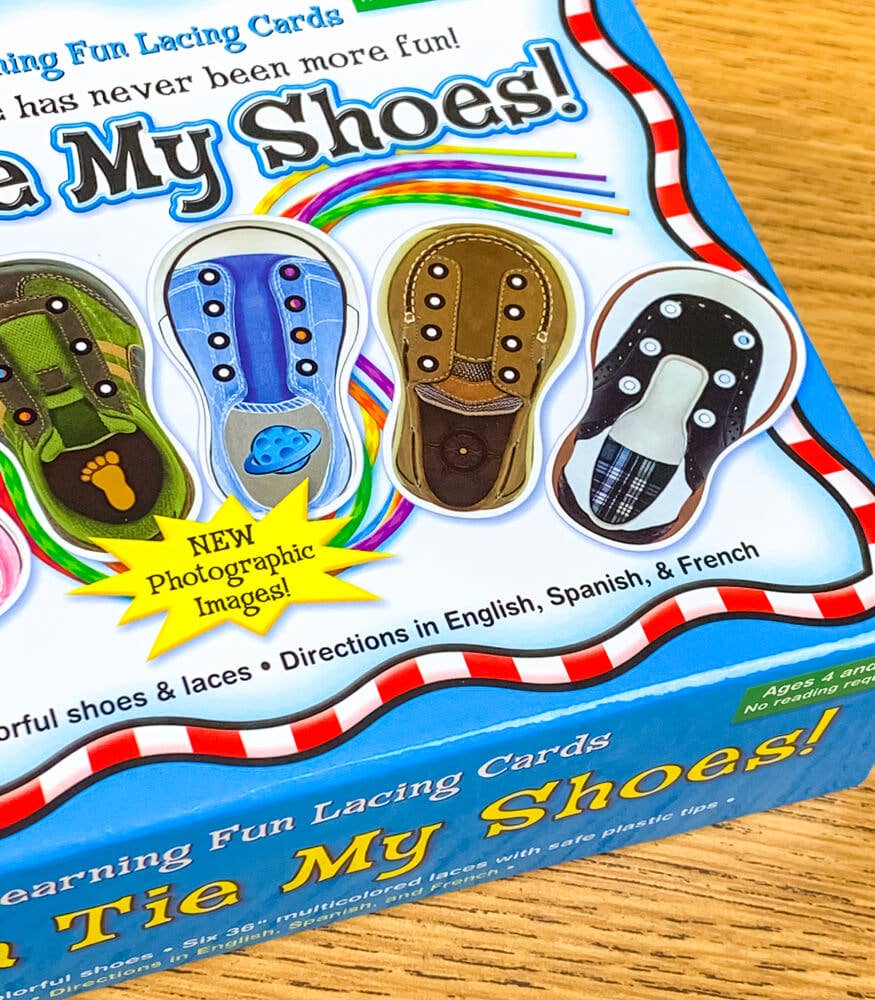 Carson Dellosa Education - Wholesale Learning Cards - Kids & Baby - I Can Tie My Shoes Lacing Cards2