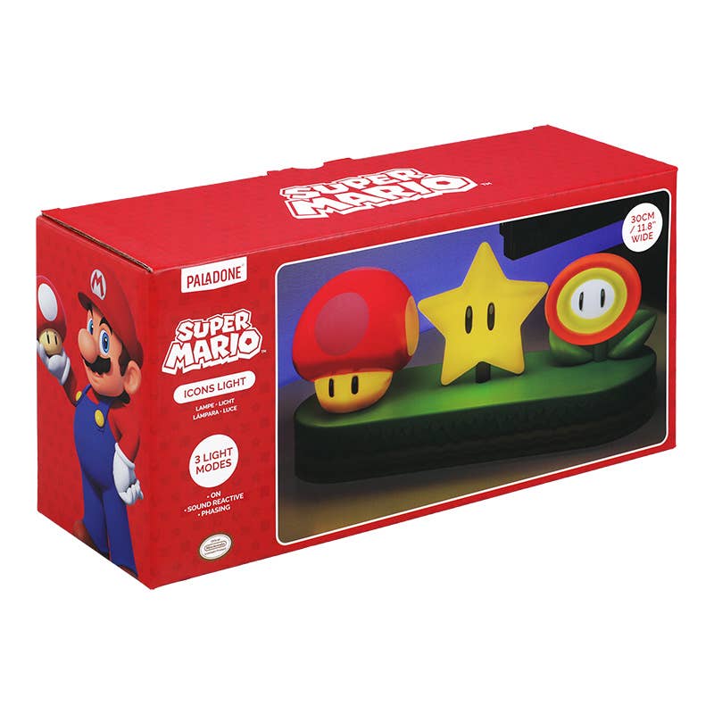 Paladone - Wholesale Night Light - Super Mario Icons Light3