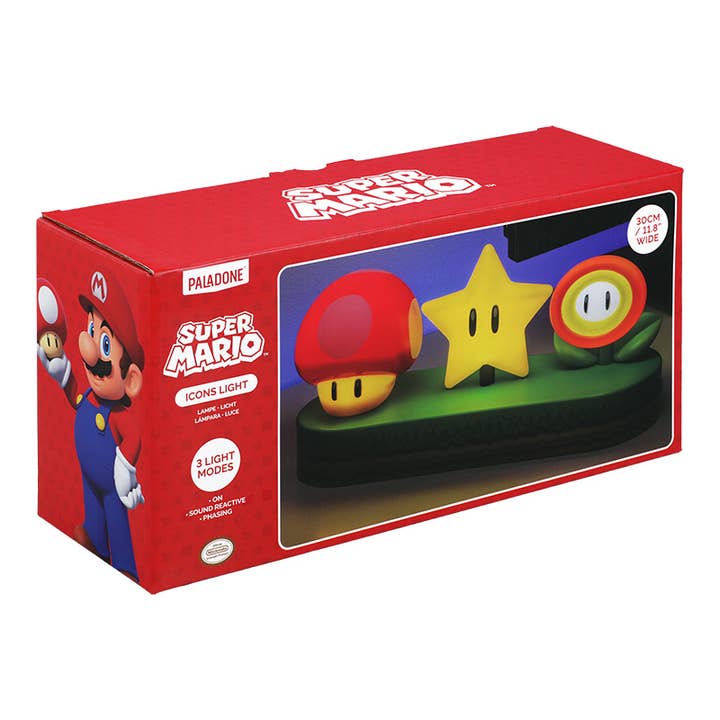 Paladone - Wholesale Night Light - Super Mario Icons Light3