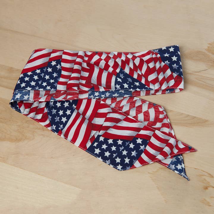 RIFINITURE SCIARPA BANDIERA AMERICANA | SS1551 per la vendita all'ingrosso da parte di KaKyCo