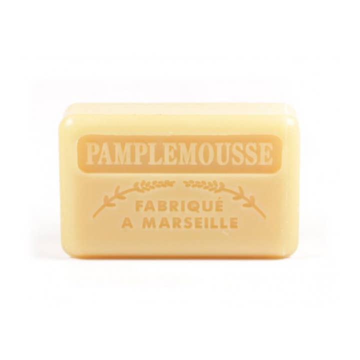 Au Savon de Marseille - Wholesale Bar Soap - Grapefruit - French soap with organic shea butter 125g