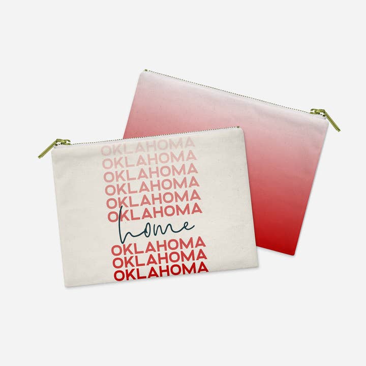 Moderne Accessoire-Tasche „Home“ von Oklahoma | Verschiedene Farben für den Großhandel von Paperfinch Design