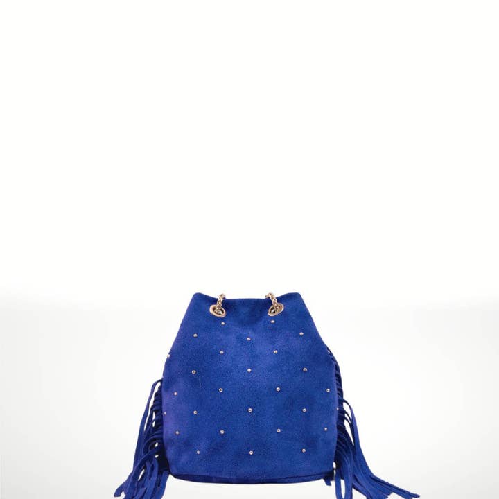 ITALIAN'S LEATHER - Wholesale Shoulder bag – women's - Flora ² Suede leather shoulder bag4