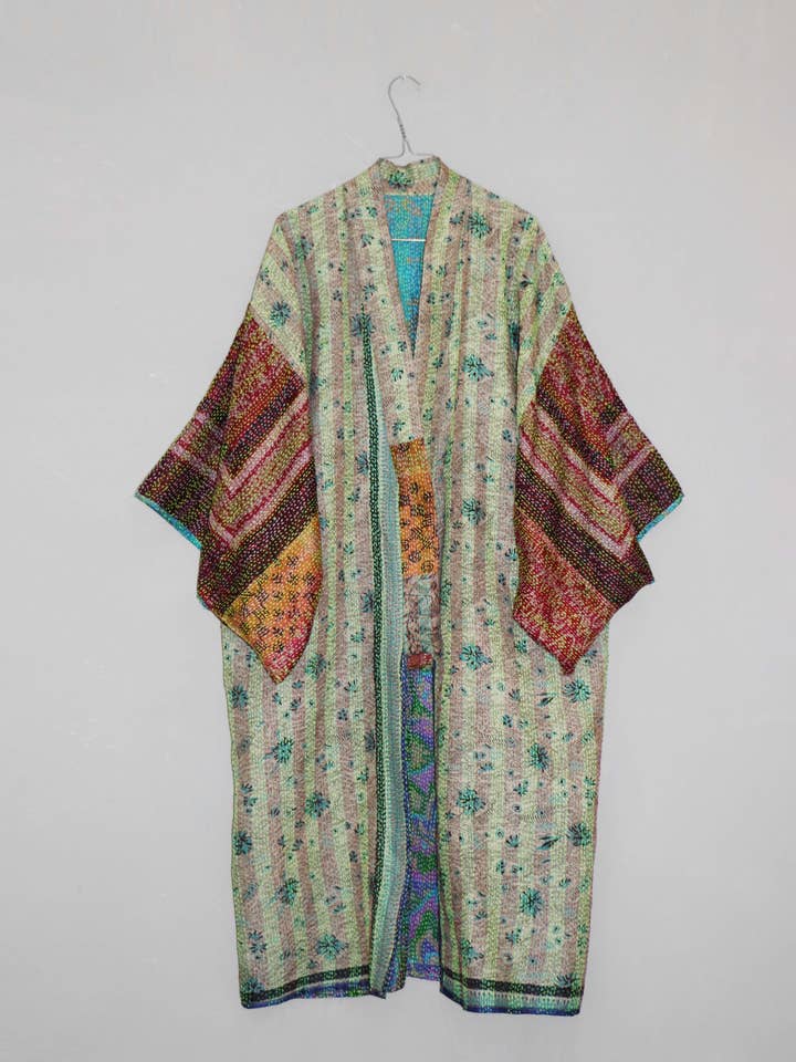 Kimono Kantha Earth per la vendita all'ingrosso da parte di ZOOKEEPER