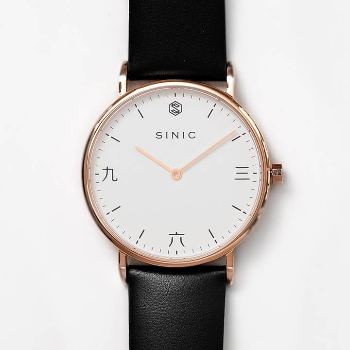 UNITY - Roségold | Schwarz | 38mm für den Großhandel von SINIC