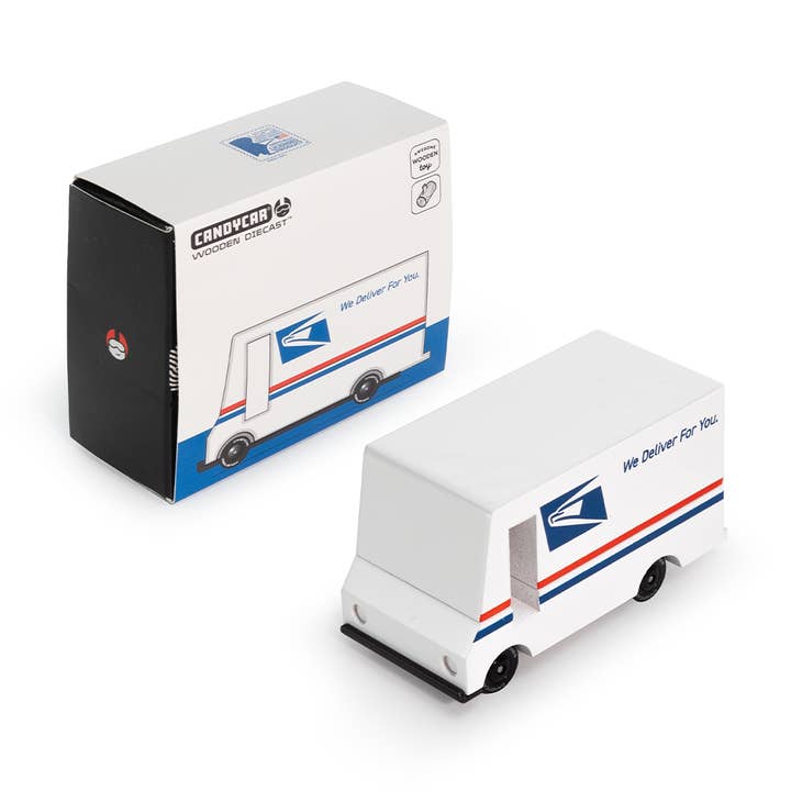 Candylab Toys – Großhandel Spielzeugauto – Kinder – USPS Postdienst-Transporter von Candylab Toys3