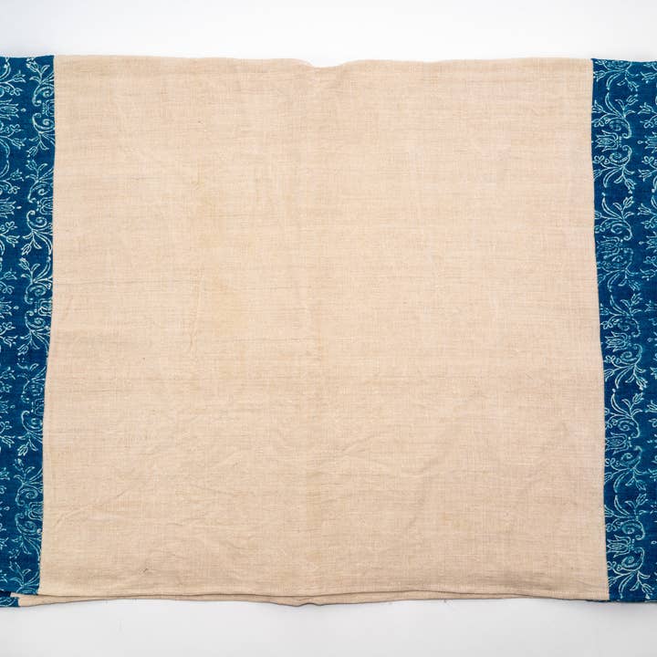 Corredor de mesa: cânhamo húngaro tecido à mão antigo - TW61 por atacado de Lineage Botanica