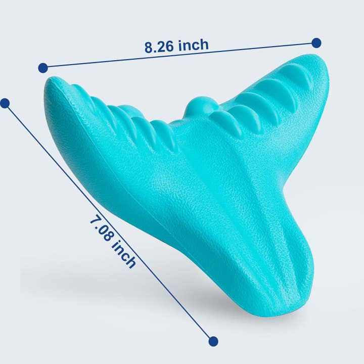 VIGOR – Großhandel Wärme-/Kältekompresse – Zervikale Traktionsvorrichtung, Nackenentspanner mit Massagenoppen2