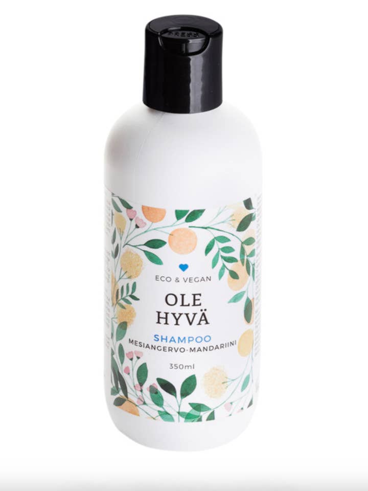 Shampoo al mandarino Meadowsweet 350ml per la vendita all'ingrosso da parte di Ole Hyvä Metsä