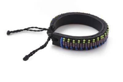 BeadWORKS - Wholesale Beaded Bracelet - Leather Bracelet1