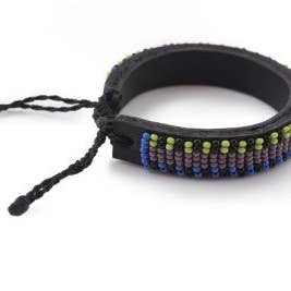 BeadWORKS - Wholesale Beaded Bracelet - Leather Bracelet1