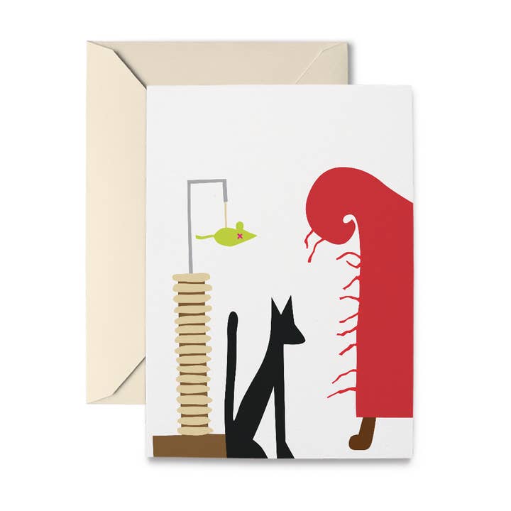 Cartes de correspondance en boîte avec griffoir, ensemble de 10 pour la vente par R. Nichols Stationery & Gifts