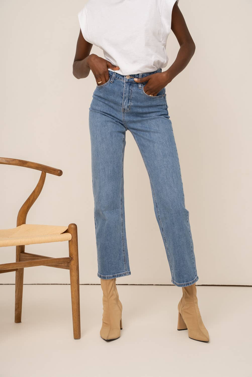 Oraije Paris – Großhandel Jeans – Damen – Solange gerade geschnittene Jeans29