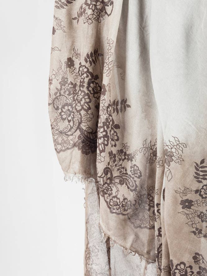 Brown decoration scarf for wholesale by XCONCEPT