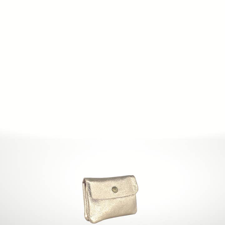 ITALIAN'S LEATHER - Wholesale Coin Purse - Women's - Suede Leather Wallet Katia 250203