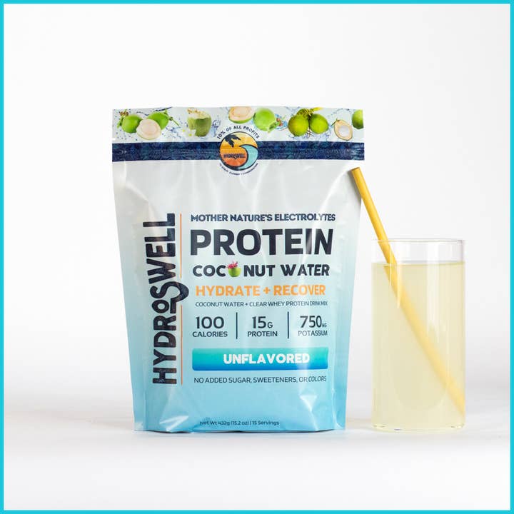 HydroSwell – Großhandel Protein-/Superfood-Pulver – Proteinhaltiges Kokosnusswasser