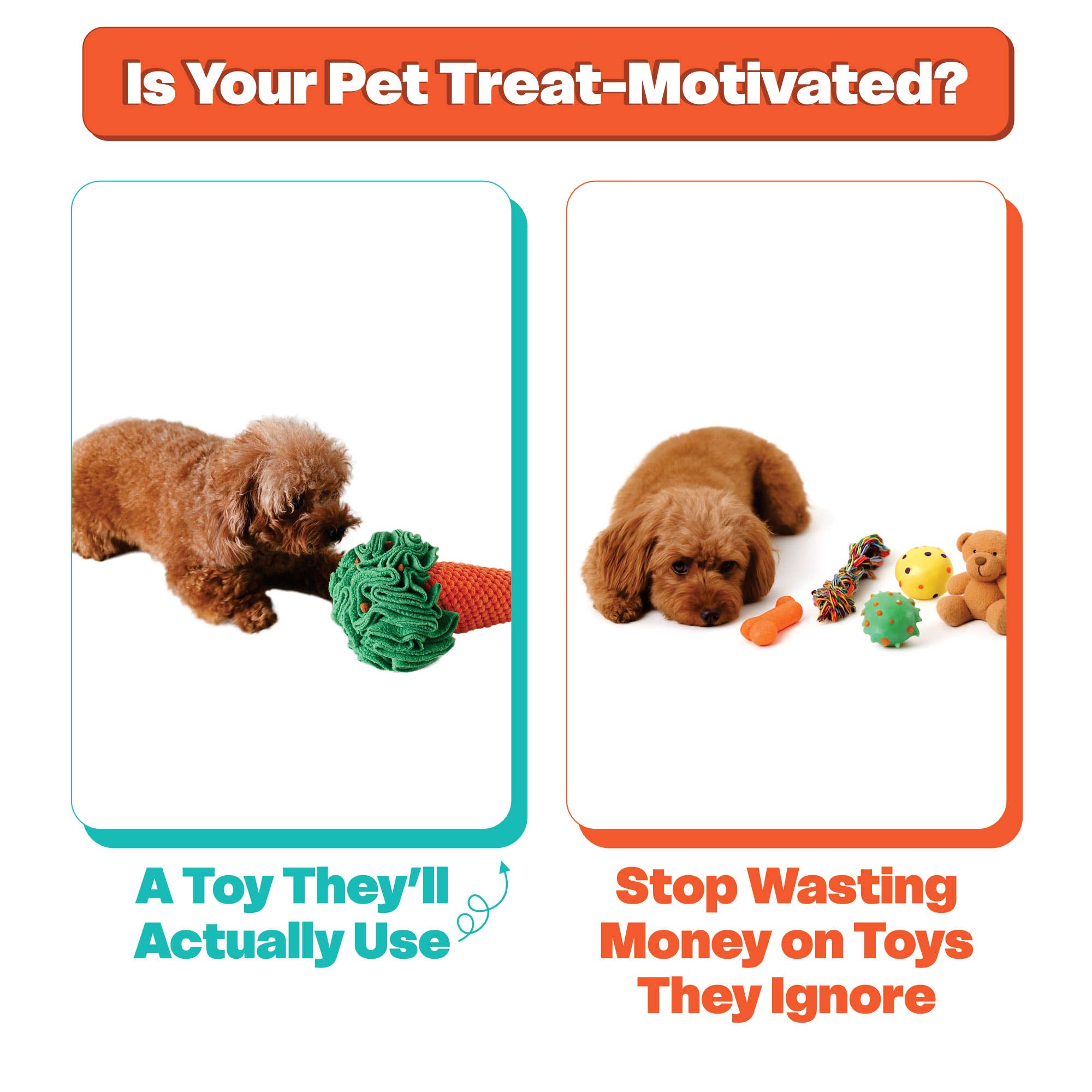 LUFTPETS - Wholesale Pet Plush Toy - Dog - Carrot Snuffle Toy for Dogs, Cats & Small Pets – Squeaky- 9"1