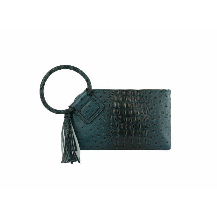 Handbag Factory Corp - Wholesale Clutch bag – women's - HF Tassel Accented Embossed Wristlet Clutch JYV-037412