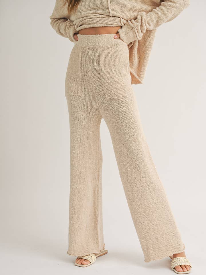 P2712ST JUST SWEATER PANTS for wholesale by MIOU MUSE