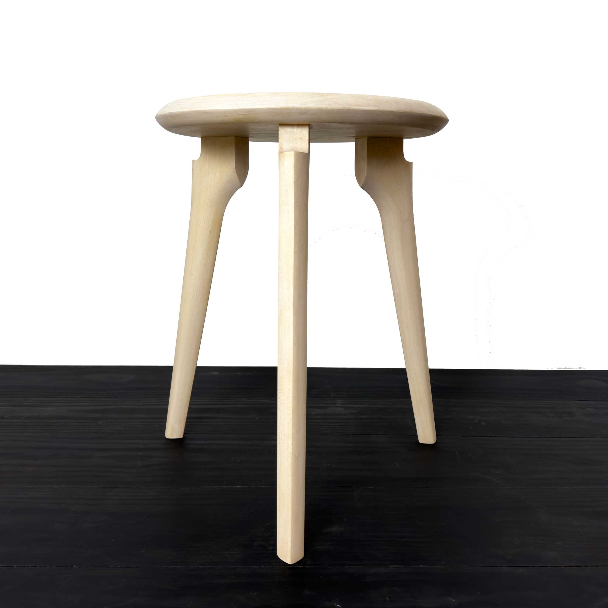 KHEM Studios - Wholesale Stool - Handcrafted Stool - 3 Legged Milk Dining Stool8