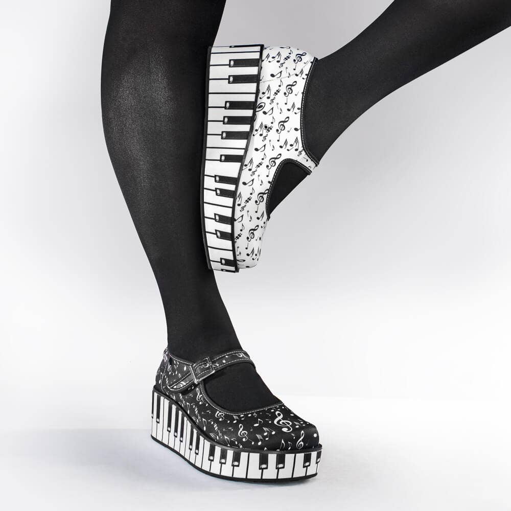 Hot Chocolate Design - Wholesale Platform Heels - Women's - Chocolaticas® Thank You Music Women's Mary Jane Platform2