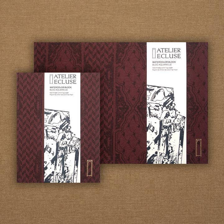 WATERCOLOR BLOCK - Reef for wholesale by Atelier Ecluse