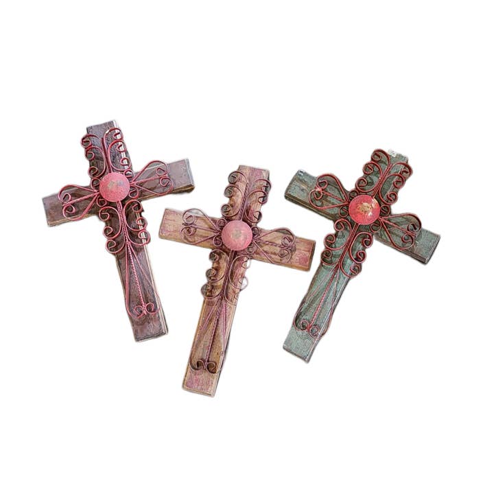 Luises Perez Imports LLC - Wholesale Wall cross - Assorted large wall hanging cross2