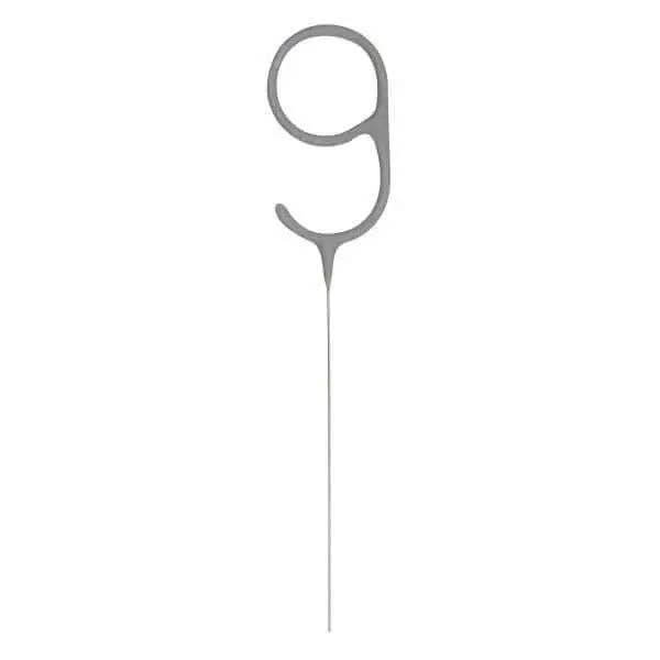 Party Expo, LLC - Wholesale Sparkler - 7" Number '9' Sparkler1