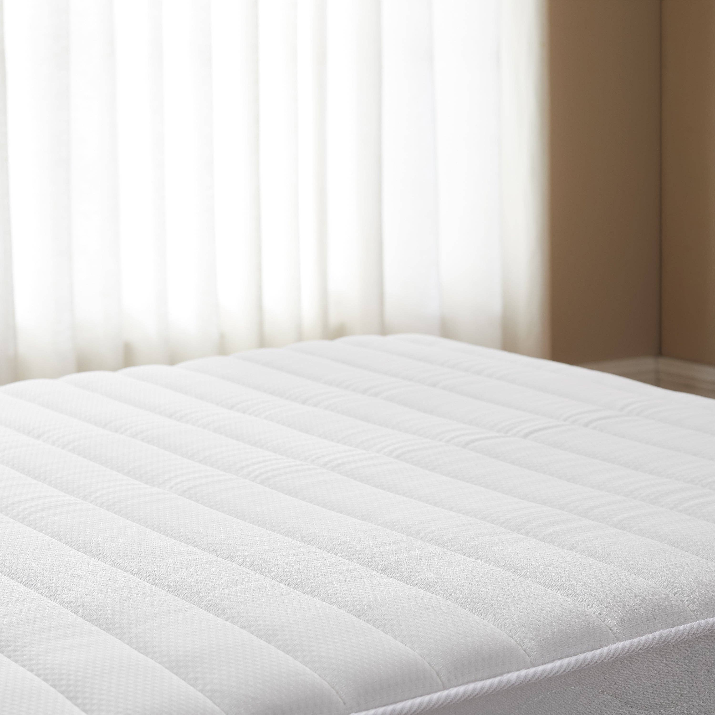 39F Inc. - Vente Lit - Matelas à ressorts Bonnell de fermeté moyenne de 6 pouces, taille double complète2