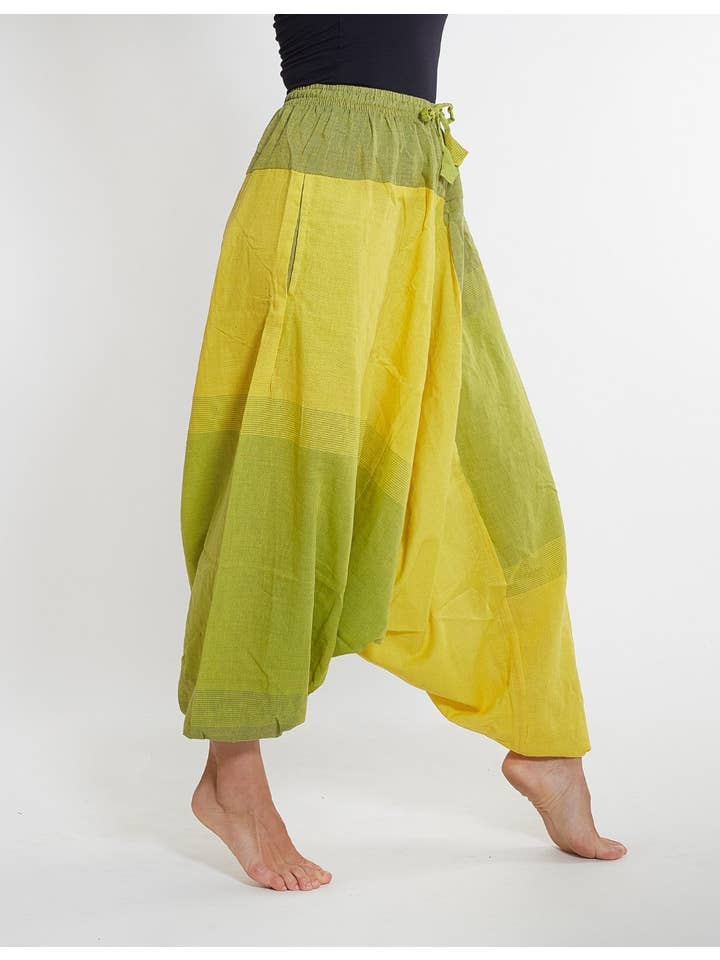 HimaOriginals – Großhandel Hose – Damen – Bequeme Haremshose - Limette