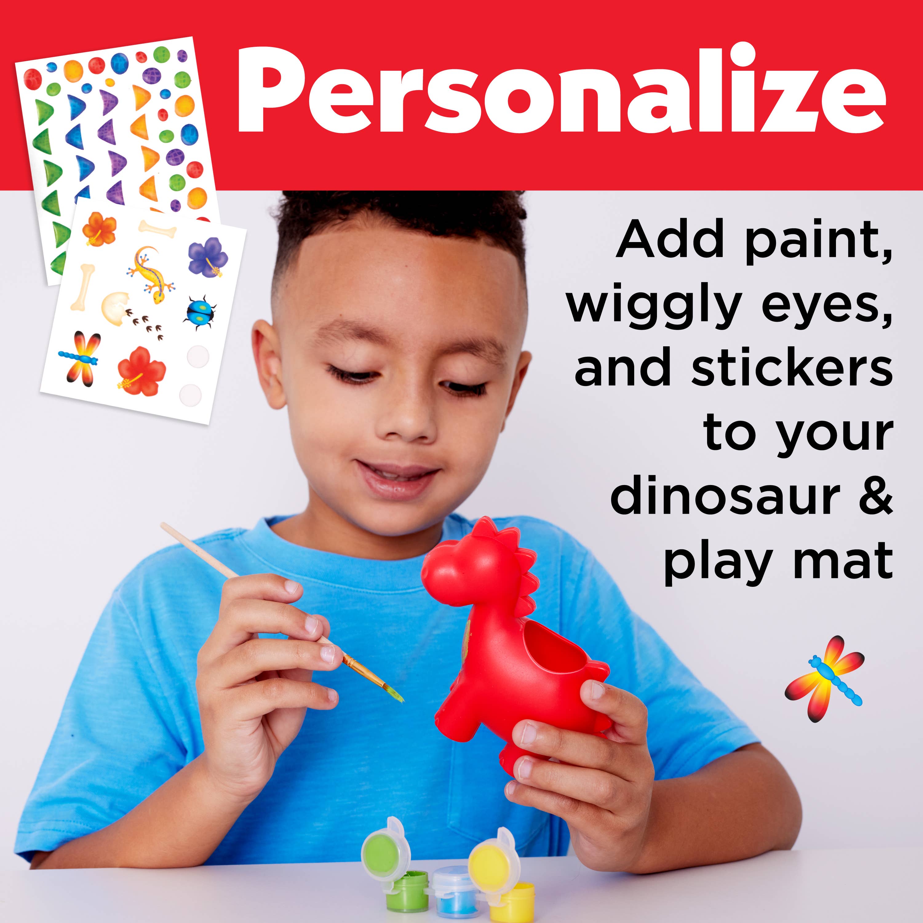 Faber-Castell / Creativity for Kids - Wholesale DIY Craft Kit - Kids - Self-Watering Dinosaur Plant Pet Grow Craft Kit for Kids4