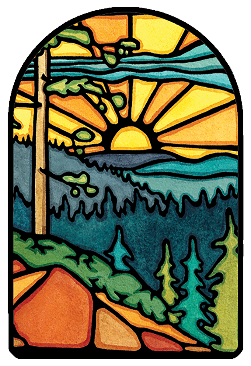 Sarah Angst Art - Wholesale Sticker - Vinyl Sticker Daybreak1