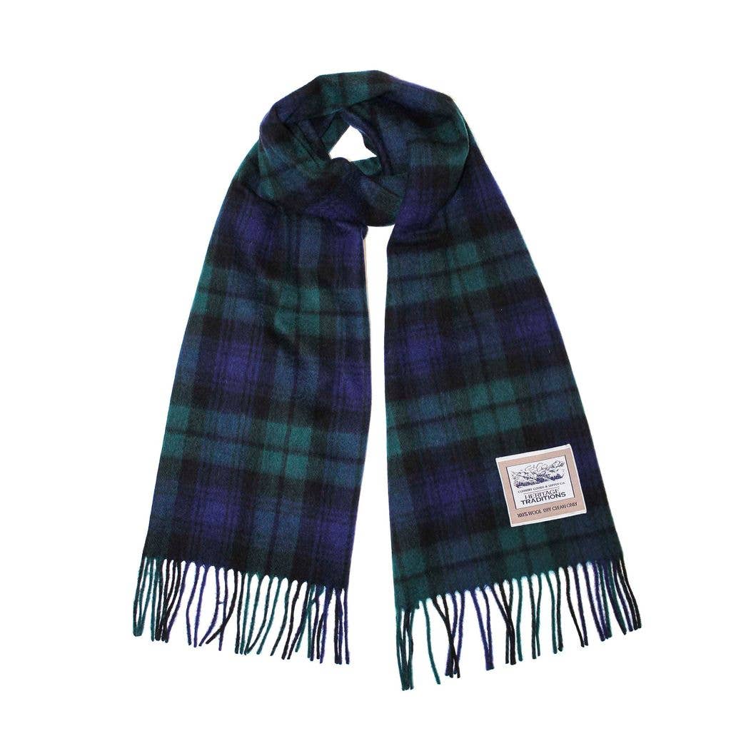 Eurostick - Wholesale Scarf - Unisex - Pure Wool Tartan Check Scarf60