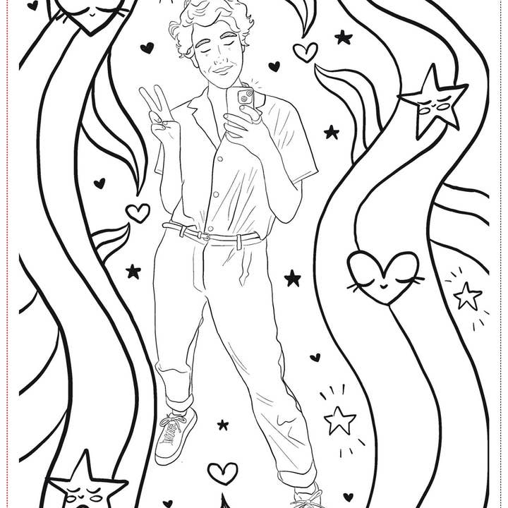 SoftBoysClub - Wholesale Coloring & Activity Book - Adult - Soft Boys, Trans-Masculine Coloring Book (Digital Download)29