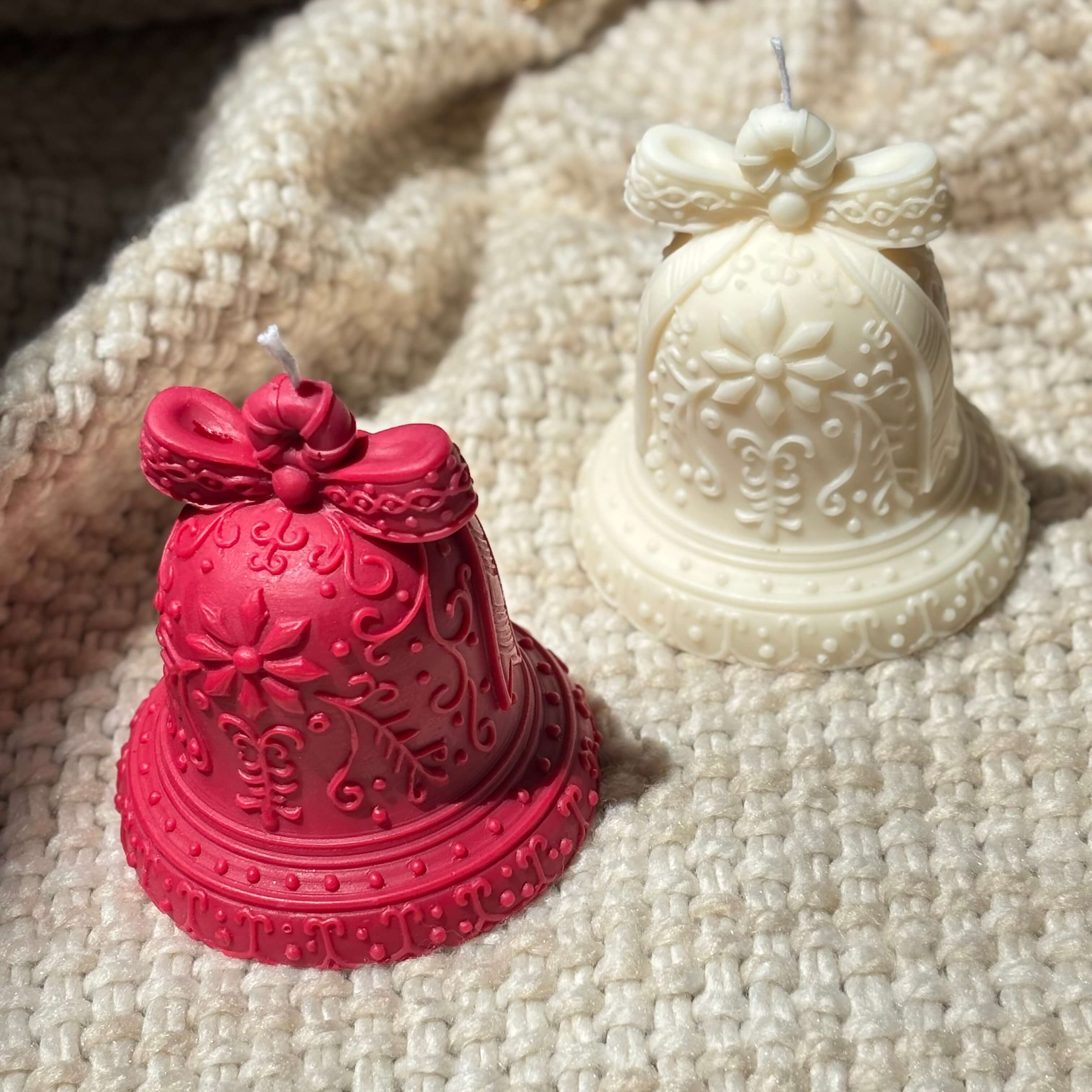 OH MY BOX - Wholesale Pillar Candle - Christmas Bell Candle | Festive Holiday  Decor3