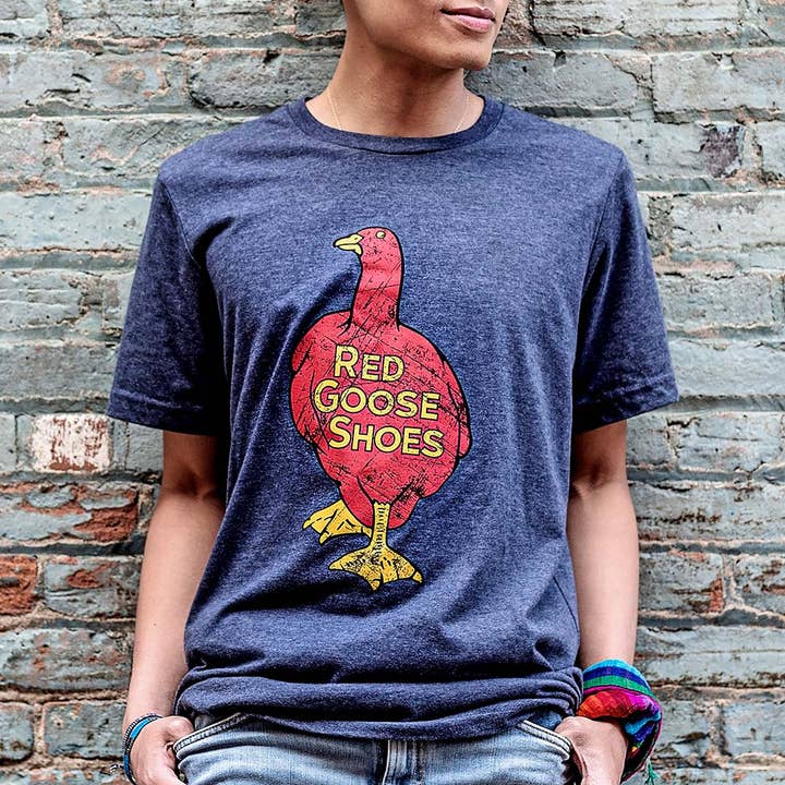 Red Goose Shoes Tee for wholesale by Bygone Brand
