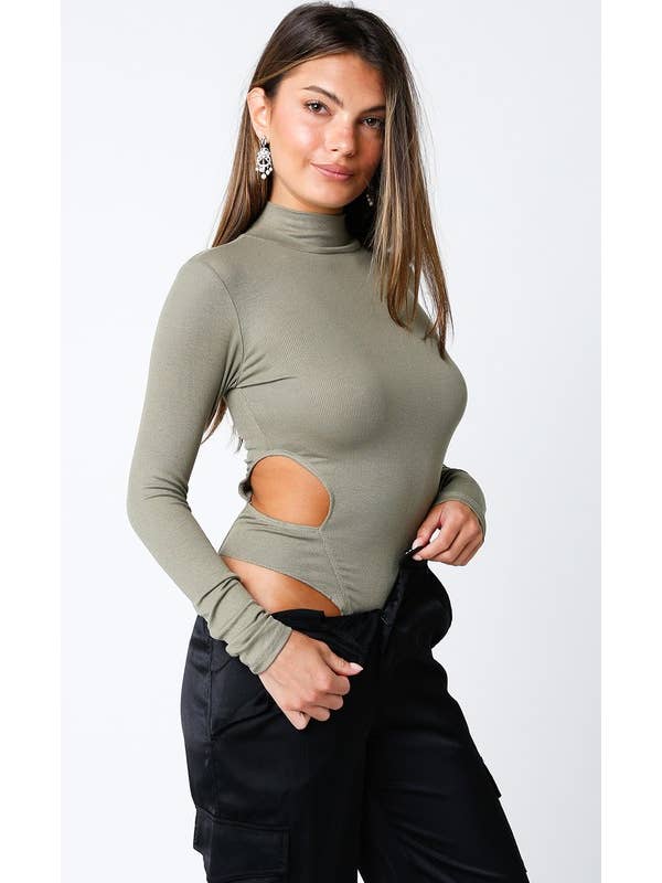 Olivaceous - Wholesale Bodysuit - Women's - Robin Bodysuit12