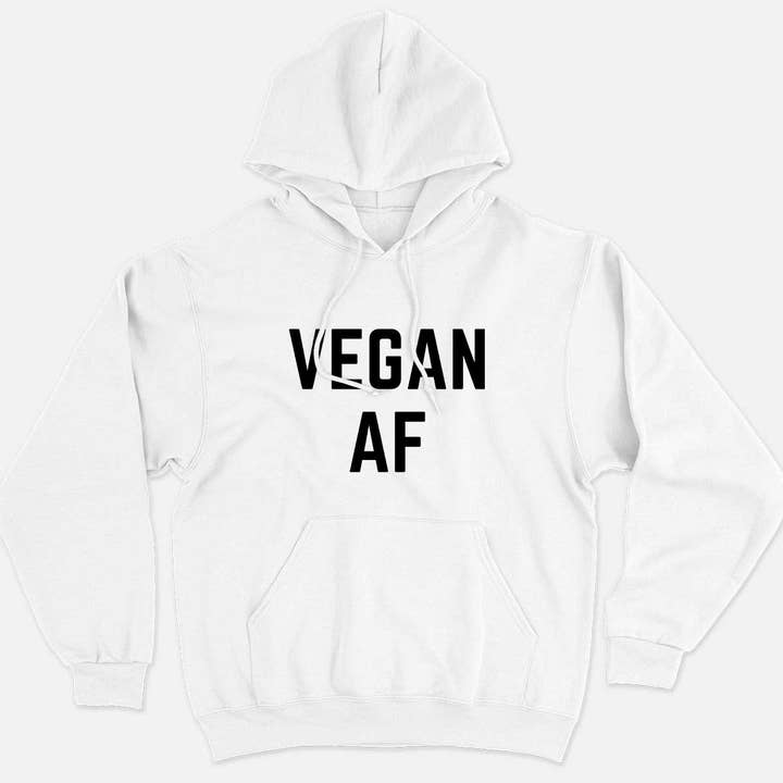 Sweat à capuche végétalien Vegan AF Ethical (unisexe) pour la vente par VO