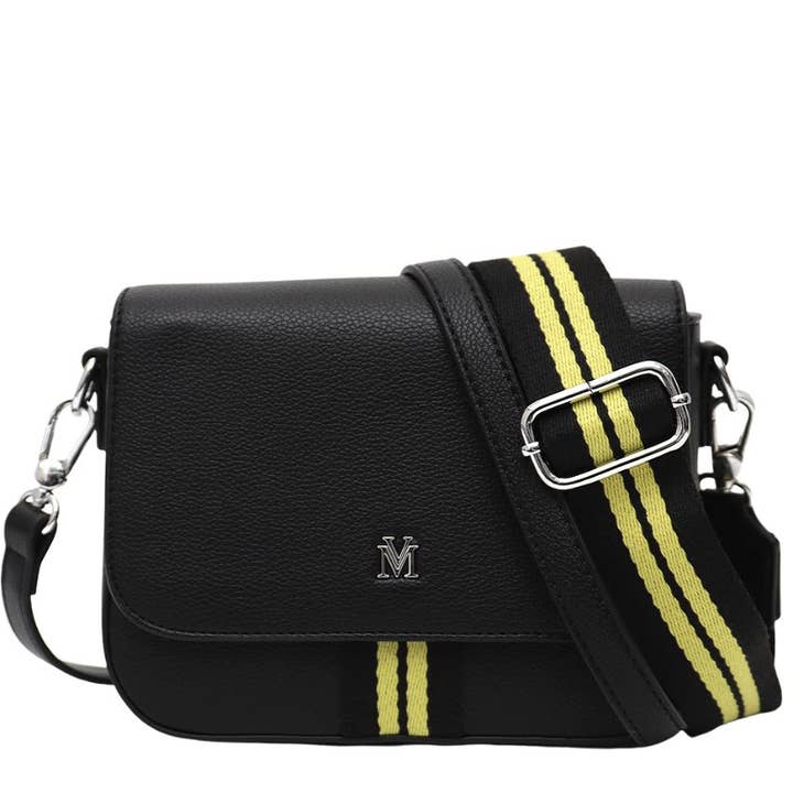 VeraMay - Wholesale Crossbody Bag - Women's - Morgan Black Vera May Vegan Cross Body Handbag