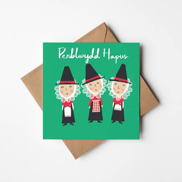 Penblywdd Hapus/Happy birthday Welsh Ladies for wholesale by Designs by flo