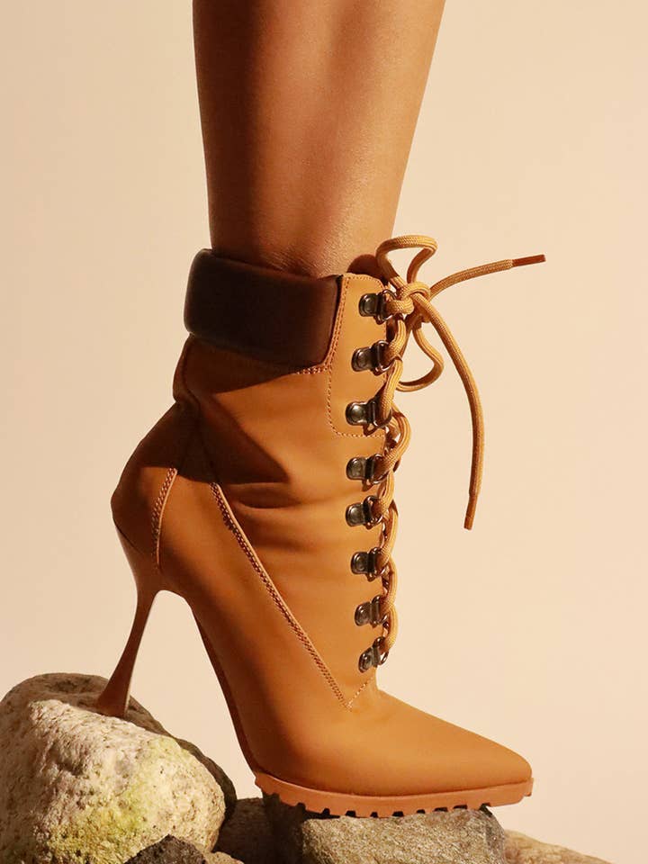 Lemonade Shoes – wholesale Stövletter – Baby – THAT'S THE GIRL - Snörstövletter med stilettklack18